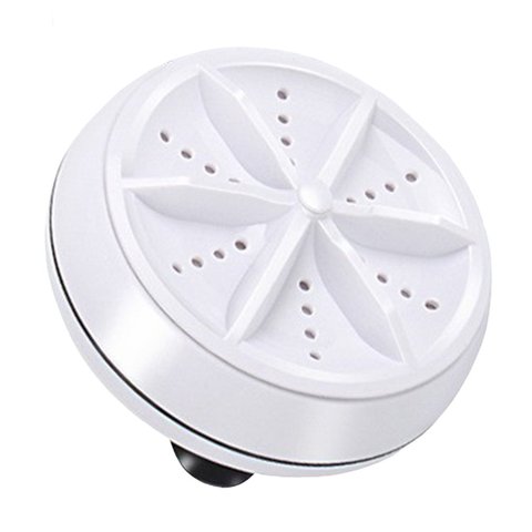 Mini Ultrasonic Washing Machine Portable Turbo Personal Rotating Washer Convenient Travel Home Business Travel USB ► Photo 1/1