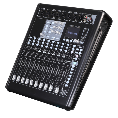 Leicozic 12 Channel Digital Mixer Studio Recording Mixing Console +48V Professional Batidora Mezcladora De Audio Sound System ► Photo 1/4