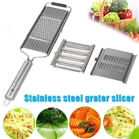 Hot Multifunctional Cutter Lemon Cheese Multi-Purpose Vegetable Slicer Peeler Stainless Steel Grater Shredders Kitchen Tool ► Photo 1/6