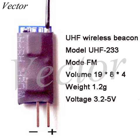 UHF233 Amateur radio direction finding beacon signal source module ► Photo 1/1
