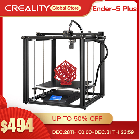 CREALITY 3D Ender-5 Plus 3D Printer Touch Screen 350*350*400MM BL touch Levelling With Resume Print Filament Sensor ► Photo 1/6