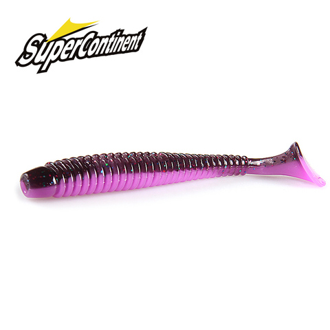 Supercontinent Impact Ring Shad Fishing Lure Soft 63mm 80mm 97mm Plastics Baits Swimbait Jigging Lure Artificial Baits ► Photo 1/6