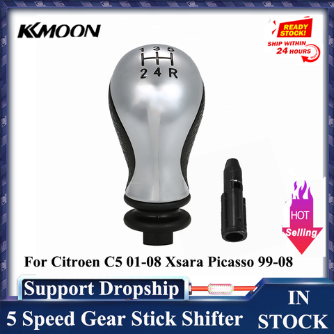 5 Speed Gear Stick Shifter Lever Head Manual Car Gear Shift Knob for Citroen C5 01-08 Xsara Picasso 99-08 ► Photo 1/6