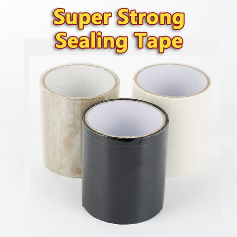 150 x 10cm Super Strong Fiber Waterproof Tape Fiberfix Adhesive duct tape Stop Leaks Seal Repair Tape Performance Self Fix Tape ► Photo 1/6