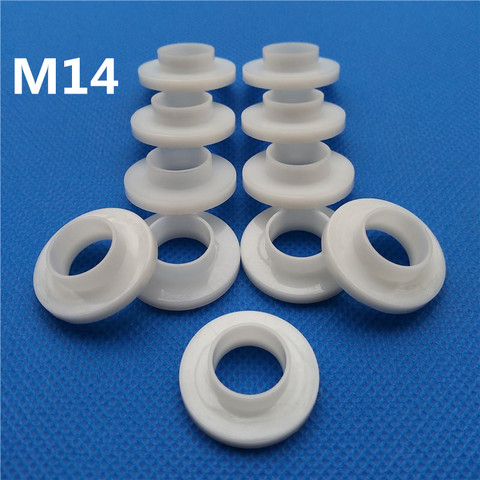 M14 Screw Gasket the step Nylon Washer T-type plastic insulation pad polyamide seal groove ring for bolt 14mm bushing bearing ► Photo 1/6