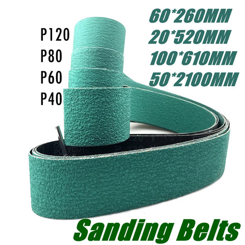 10pcs/Box  Z/A 577F 60*260/20*520/100*610/50*2100MM Sanding Belts   Abrasive Rool   Zirconium Corundum Belt Abrasive Sanding ► Photo 1/6