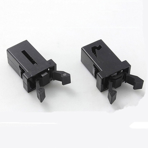 10pcs Trash Can Plastic Lock Self-Locking Switch Replacement Catch Compatible Touch Lid Bin Latch Repair Clip black ► Photo 1/2