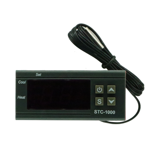 Digital Temperature Controller Thermostat Thermoregulator for incubator Relay LED 10A Heating Cooling STC-1000 12V 24V 220V ► Photo 1/4