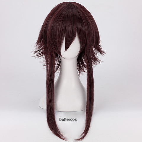 KonoSuba God's Blessing On This Wonderful World Megumin Cosplay Wigs Dark Red Brown Heat Resistant Synthetic Hair Wig + Wig Cap ► Photo 1/6