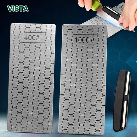 Diamond Sharpening Stone Knife sharpener 150*63mm Ultra-thin Honeycomb Surface Knife Whetstone Kitchen Grinding Tool ► Photo 1/6