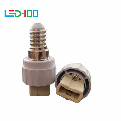 NEW E14 TO G9 adapter Conversion socket High quality material fireproof material socket adapter ► Photo 1/3