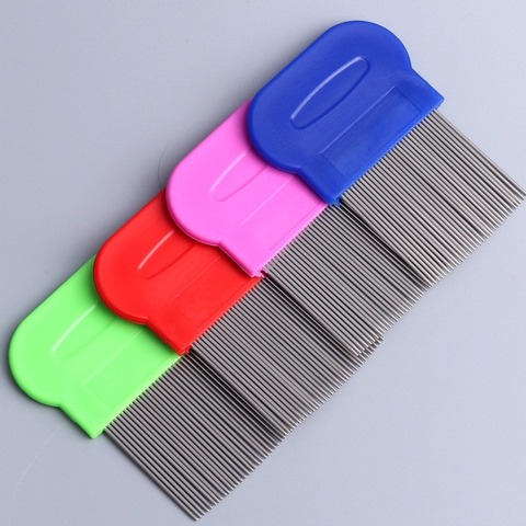 Pet Grate Combs Long Needle Shellfish Flea Stainless Steel Remove Lice Comb For Cats And Dogs Supplies Wholesale Para Perro ► Photo 1/6