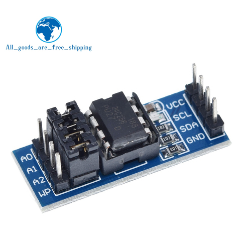 TZT New AT24C256 24C256 I2C interface EEPROM Memory Module for arduino ► Photo 1/6