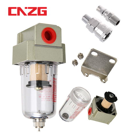 AF2000-02 1/4 Air Pump Compressor Filter Pneumatic Universal Oil Catch Tank Out Impurities Water Separator Compressed ► Photo 1/6