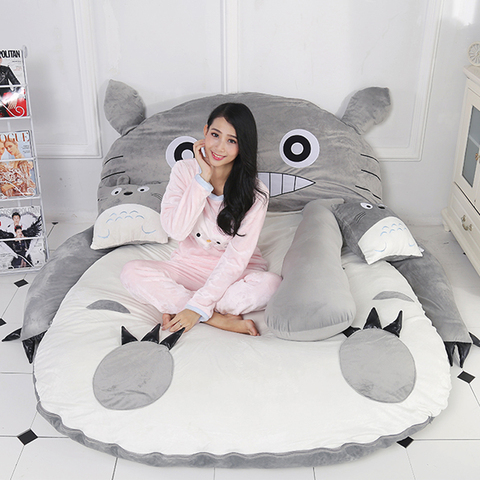 Cartoon mattress Totoro lazy sofa bed Suitable for children tatami mats Lovely creative small bedroom Foldable sofa bed chair ► Photo 1/1