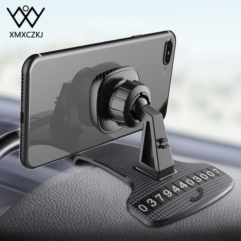 Dashboard Magnetic Phone Holder For iPhone Car Holder 360 Rotatable Cell Phone Magnet Display Bracket One-hand Car Mobile Stand ► Photo 1/6