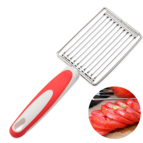Tomato Slicer Stainless Steel Fruit Vegetable Slicer Tomato Cutter Banana Strawberry Meat Cutter Cooking Tools Kitchen Accessory ► Photo 1/6