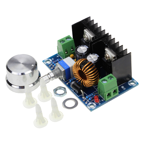 XH-M401 DC-DC Step Down Buck Converter Power Supply Module XL4016E1 PWM Adjustable 4-40V To 1.25-36V Step Down Board 8A 200W ► Photo 1/4