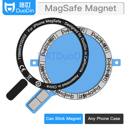 2pcs/lot Magnet Circle Sticker for MagSafe Magnetic Mobile Phone