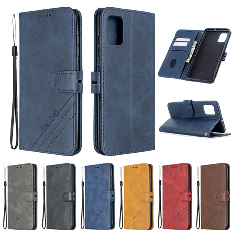 For Samsung Galaxy A31 Case Leather Flip Case on sFor Coque Samsung A31 A 31 A315F Cover Luxury Magnetic Wallet Phone Case Etui ► Photo 1/6