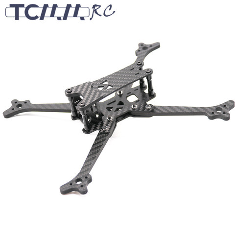 TCMMRC 5 inch Drone Frame EVO 220 220mm fpv frame 5mm Arm Carbon Fiber for FPV Racing Drone Frame Kit ► Photo 1/6