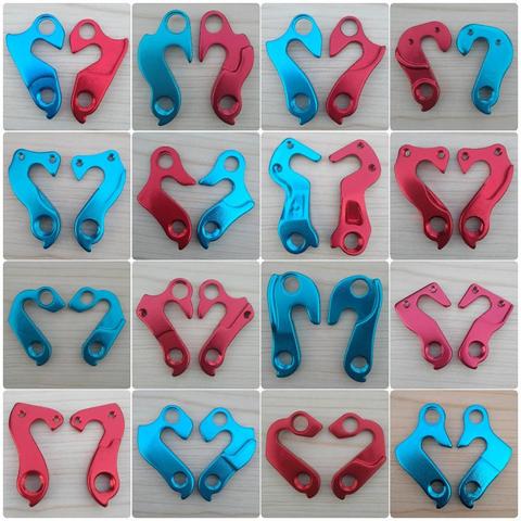 1 pc colorful Bicycle Derailleur hanger MTB Road bike gear hanger Gear rear tail hook mech dropout Carbon ► Photo 1/6