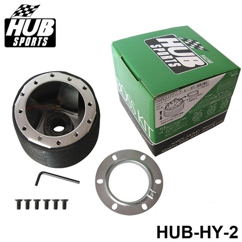 New Jdm 6 Bolt Hole Racing Steering Wheel Boss Kit Hub Adapter For HYUNDAI HY-2 HUB-HY-2 ► Photo 1/6