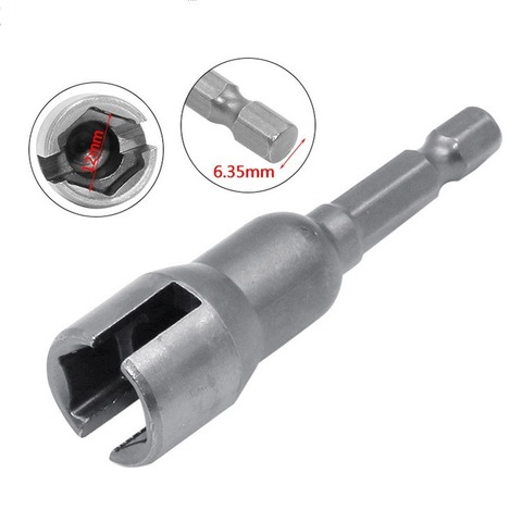 Slotted Bolt Sleeve Wrench Electric Screwdriver Socket Wrench Hexagonal Shank Sleeve socket adapter carpentry tools ► Photo 1/6