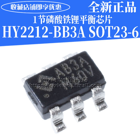 10PCS/LOT   HY2212-BB3A  SOT23-6 AB3A  HY2212  new original in stock ► Photo 1/4