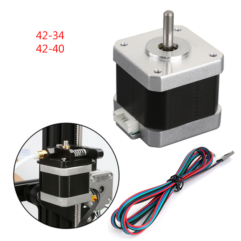 Areyourshop 3D Printer 42 40 42 34 X/Y/Z/E Stepper Motor For 3D Creality Ender 3 Pro CR-10 ► Photo 1/6