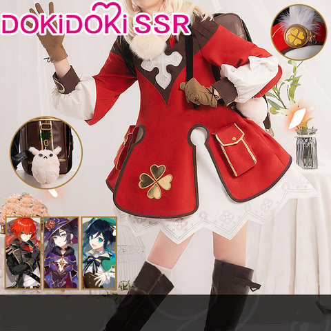 PRE-SALE DokiDoki-SSR Game Genshin Impact  Cosplay Halloween Klee Genshin Impact Klee Cosplay ► Photo 1/6