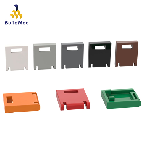 BuildMOC Compatible Assembles Particles 4346 mailbox door Building Blocks Parts DIY LOGO Educational Creatives gift Toys ► Photo 1/1
