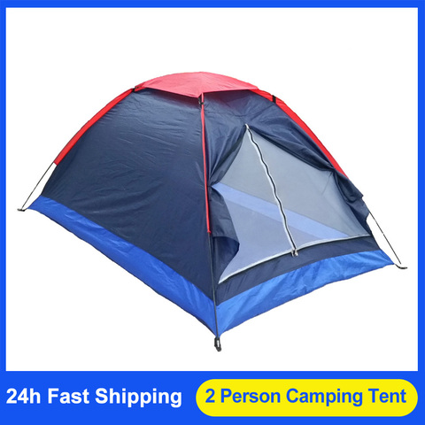 Lixada Camping Tent Travel For 2 Person Tent for Winter Fishing Tents Outdoor Camping Hiking with Carrying Bag ► Photo 1/6