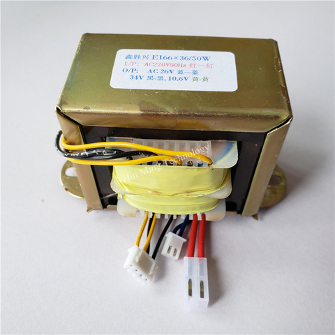 26V 34V 10.6V Transformer 220V 50VA EI66*36 852D+ hot air gun desoldering station Welding tool transformer ► Photo 1/3