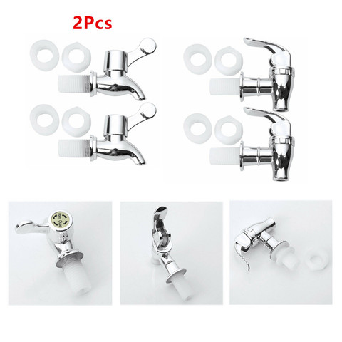 2pc Glass Wine Bottle Faucet Jar Wine Barrel Water Tank Faucet With Filter Wine Valve Bibcocks Beer Water Dispenser Switch Tap ► Photo 1/6