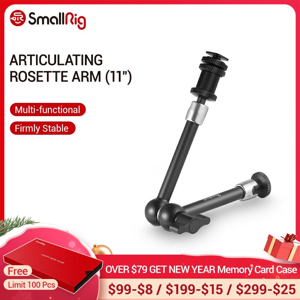 SmallRig Articulating Rosette Arm with Cold Shoe Mount & Standard 1/4