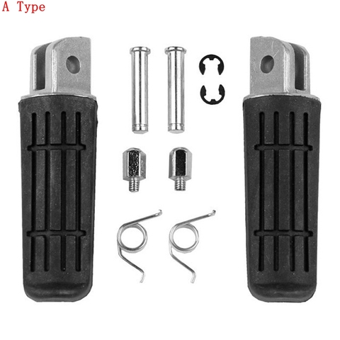 motorcycle Front Footrest Foot pegs For Yamaha FJR1300 FZ1 FZ6 FZ6R FZ400 xjr1200 xjr1300 TDM 900 2002-2009 Fazer 700 motorbike ► Photo 1/5