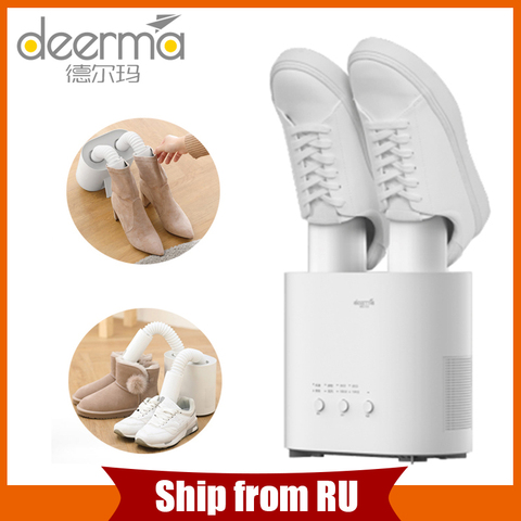 Deerma Shoes Dryer DEM-HX20 DEM-HX10 Multi-Function Intelligent Retractable Multi-effect Sterilization U-shape Dry shoes ► Photo 1/6