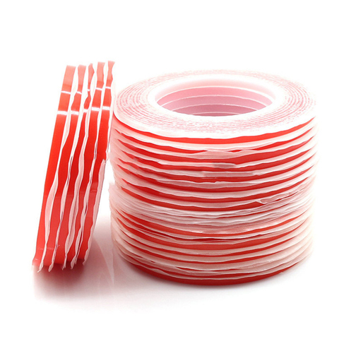 Mobile Phone Maintenance Double Sided Adhesive Tape Traceless Ultra-Thin Transparent Taterproof High Temperature Resistant Red ► Photo 1/5