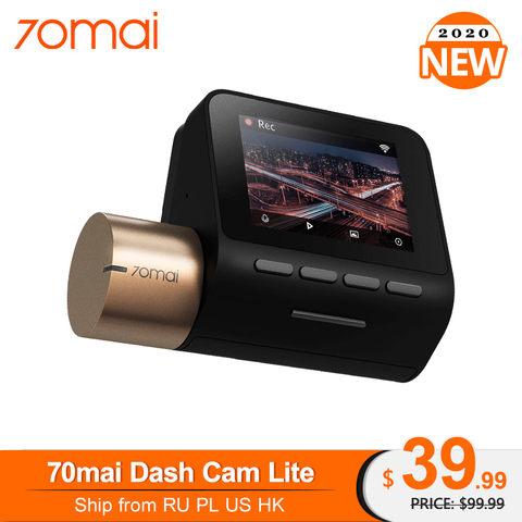 70mai Dash Cam Lite Version 1080P GPS Module 24H Parking Monitor 130FOV Night Vision Car DVR Camera Wifi Video Recorder Car DVR ► Photo 1/6