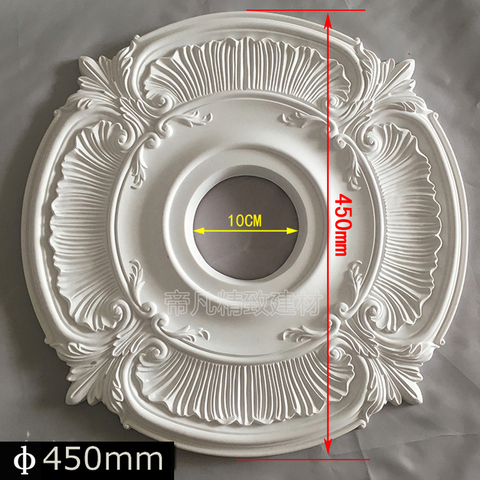 chandelier ceiling plate rosette PU decorative ceiling rose pendant light base decor panel ► Photo 1/6