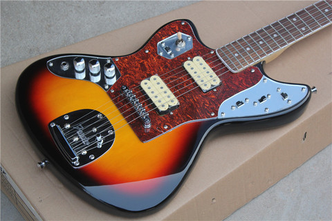 New Chinese guitar model left hand electric guitar free delivery in Sunburst ► Photo 1/6