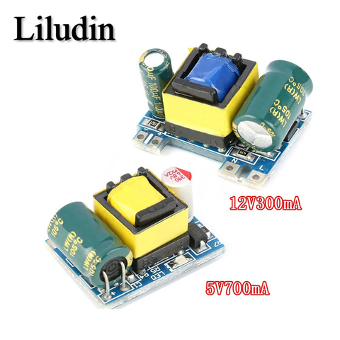 AC-DC 5V 700mA 12V 300mA 3.5W Isolated Switch Power Supply Module Buck Converter Step Down Module 220V turn 5V/12V ► Photo 1/6