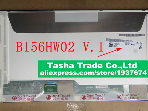 AU Optronics B156HW02 V.1 B156HW02 V1 LCD Laptop Screen Replacement 1920*1080 FHD Panel LVDS 40 PINS Original ► Photo 1/3