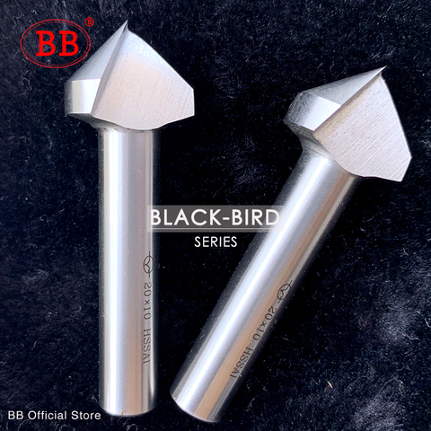 BB 90 Degree Countersink HSS Chamfering Metal Milling Tool 1 3 Flute Cutter Orifice Rose Cove Drill ► Photo 1/5