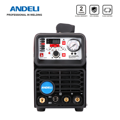 ANDELI Smart Portable Single Phase Multifunctional Welding Machine CT-520DPL 5 in 1 with CUT/MMA/COLD/PULSE/TIG Welding machine ► Photo 1/6