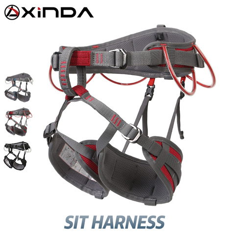 XINDA Camping Half Safety Belt Rock Climbing Outdoor Expand Training Half Body Harness Protective Supplies Survival Equipment ► Photo 1/6