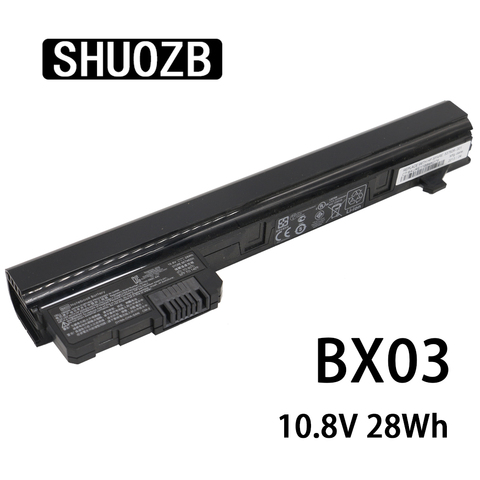 SHUOZB New Original BX03 Laptop battery for HP MINI 110 110-1000 1011 MINI 1012 BX03 530972-241 537626-001 607762-001 For COMPAQ ► Photo 1/6