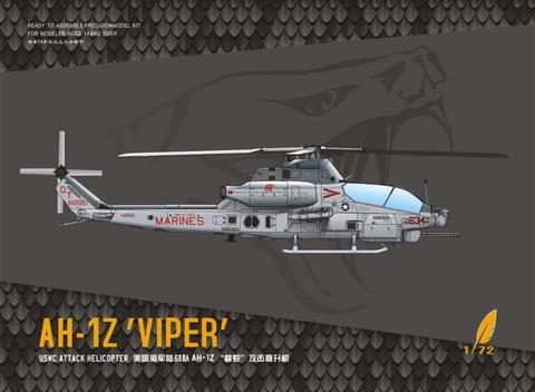 Dreammodel DM720012 1/72 USMC ATTACK HELICOPTER AH-1Z 'VIPER' ► Photo 1/6