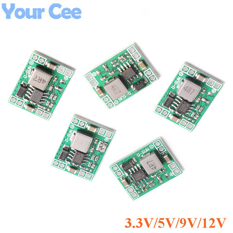 Ultra-Small Size Mini DC-DC 3A Step Down Power Supply Module MP1584 Voltage Buck Converter Adjustable 3.3V 5V 9V 12V for Arduino ► Photo 1/6